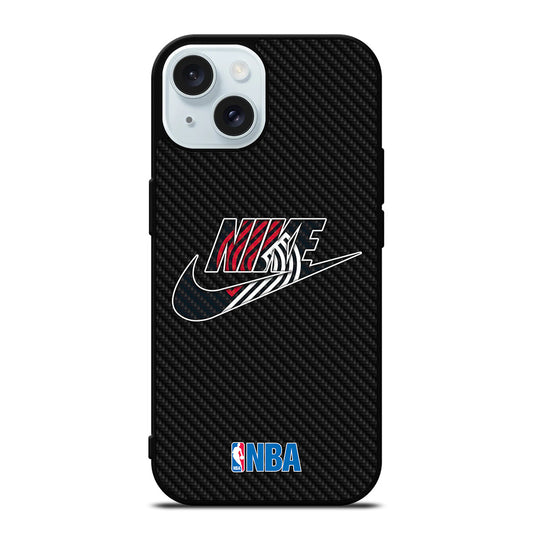 PORTLAND TRAIL BLAZERS NIKE LOGO iPhone 15 Case Cover