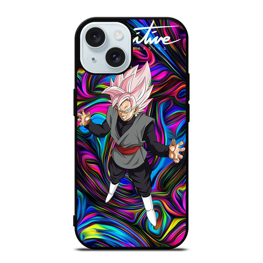 PRIMITIVE SKATEBOARDING BLACK GOKU iPhone 15 Case Cover