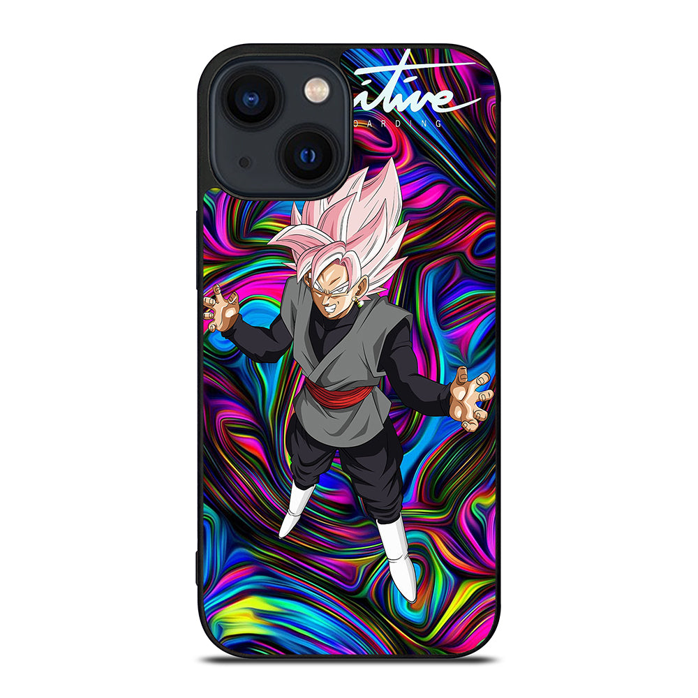 PRIMITIVE SKATEBOARDING BLACK GOKU iPhone 14 Plus Case Cover
