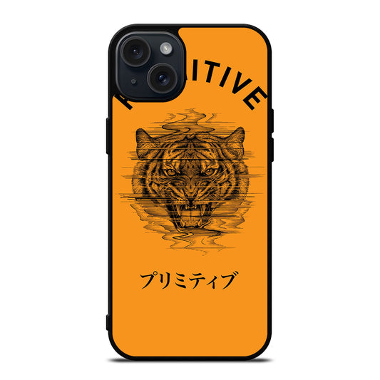 PRIMITIVE SKATEBOARDING LOGO TIGER iPhone 15 Plus Case Cover