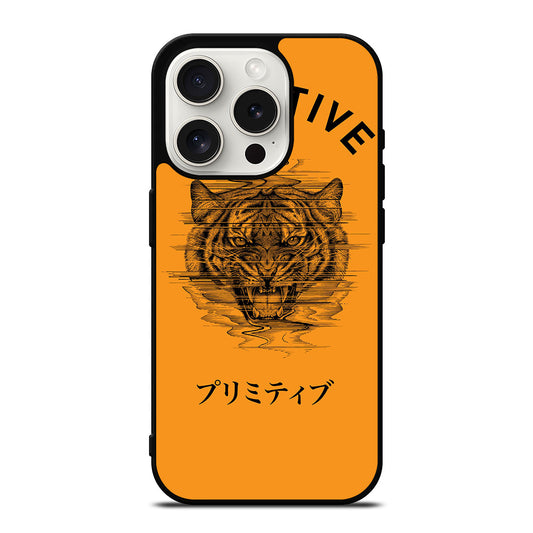 PRIMITIVE SKATEBOARDING LOGO TIGER iPhone 15 Pro Case Cover