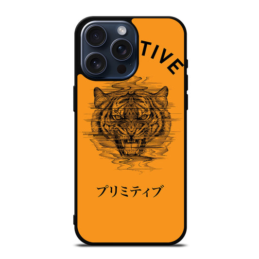 PRIMITIVE SKATEBOARDING LOGO TIGER iPhone 15 Pro Max Case Cover