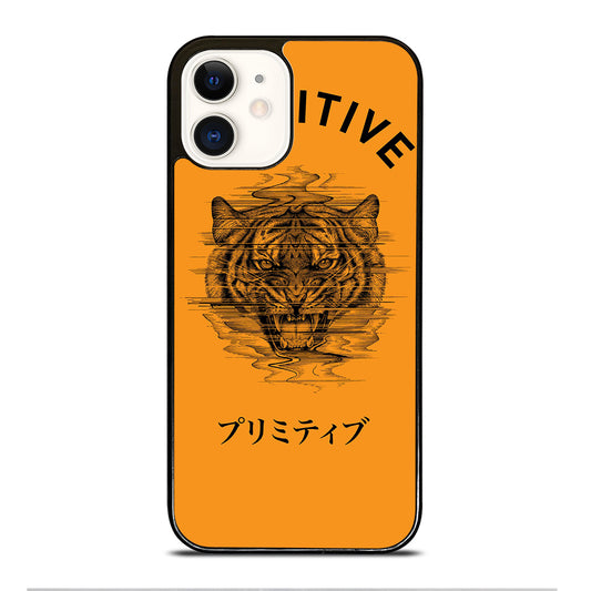 PRIMITIVE SKATEBOARDING LOGO TIGER iPhone 12 Case Cover