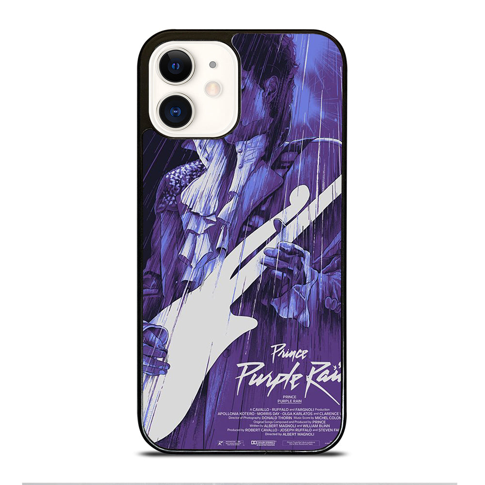 PRINCE PURPLE RAIN ART iPhone 12 Case Cover