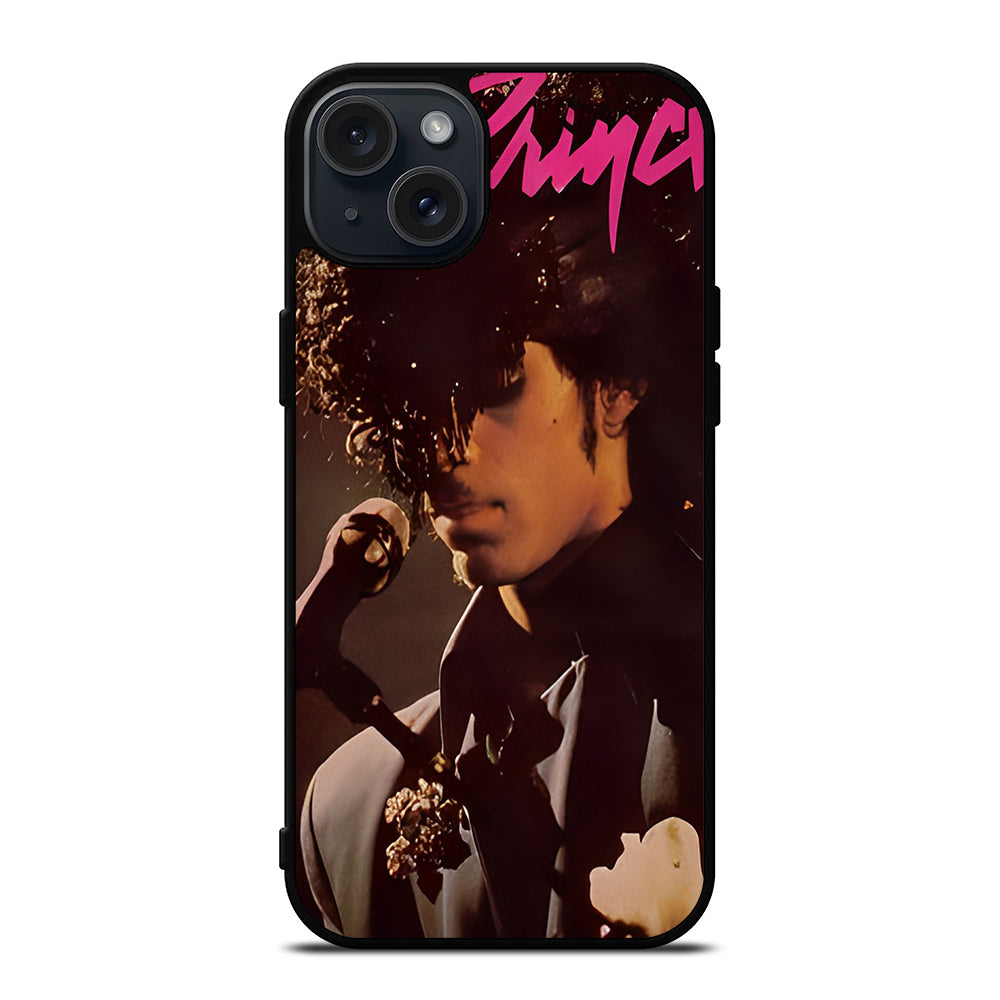 PRINCE PURPLE RAIN SINGER POSTER iPhone 15 Plus Case Cover