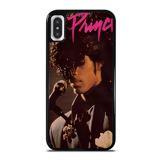 PRINCE PURPLE RAIN SINGER POSTER iPhone X / XS Case Cover