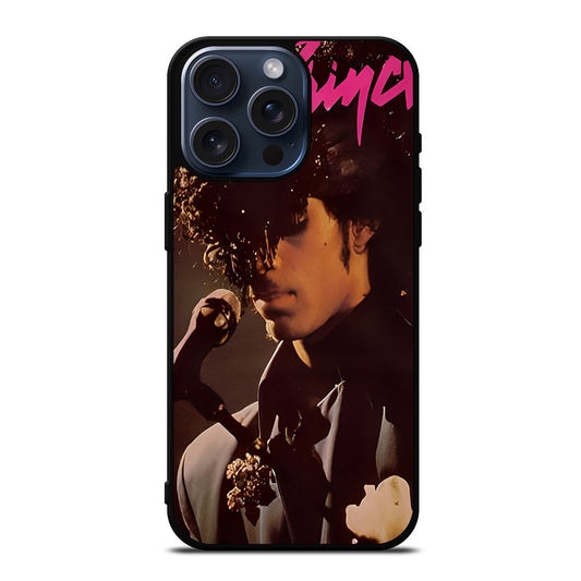 PRINCE PURPLE RAIN SINGER POSTER iPhone 15 Pro Max Case Cover