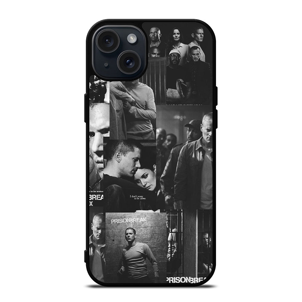 PRISON BREAK COLLLAGE iPhone 15 Plus Case Cover