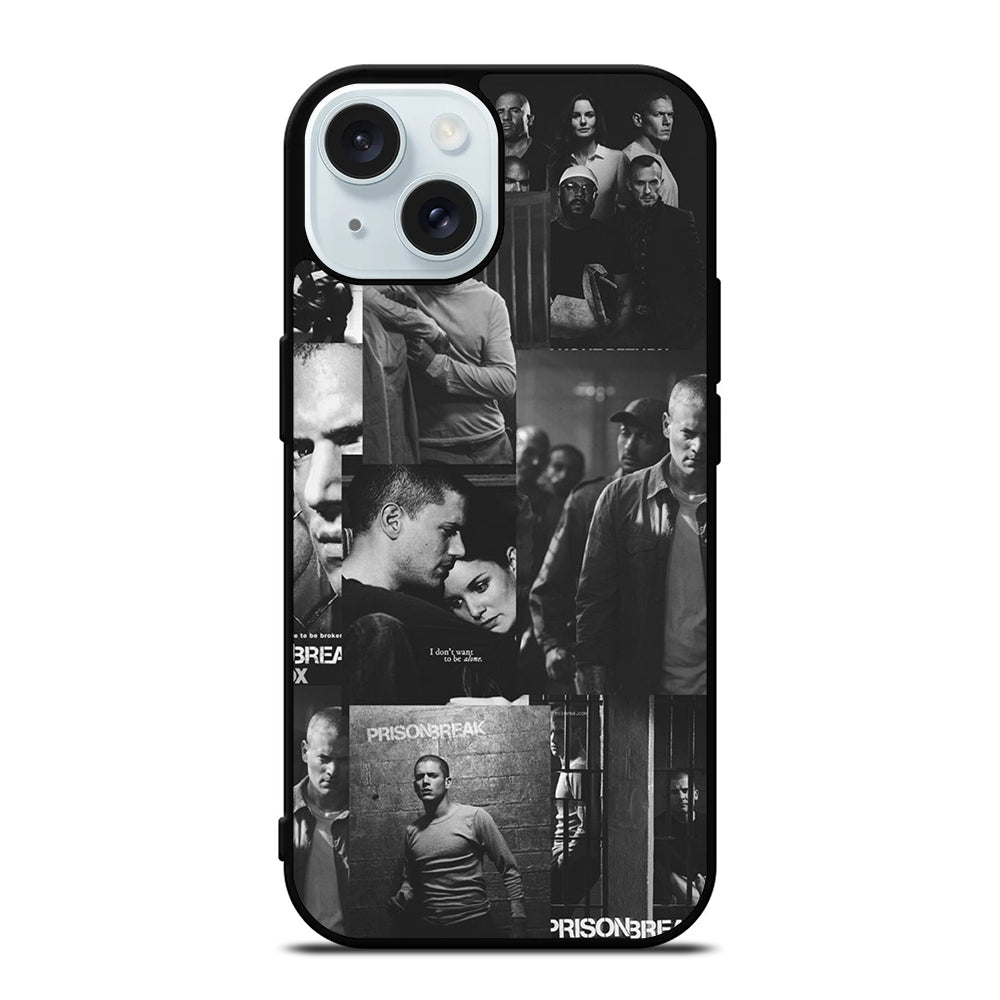 PRISON BREAK COLLLAGE iPhone 15 Case Cover