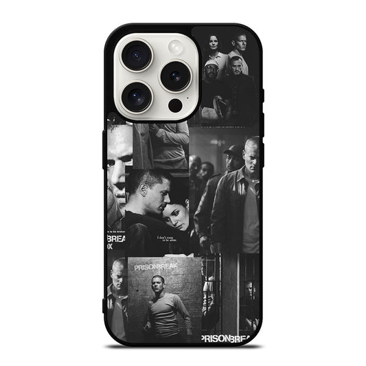 PRISON BREAK COLLLAGE iPhone 15 Pro Case Cover
