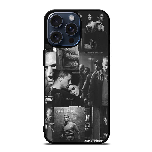 PRISON BREAK COLLLAGE iPhone 15 Pro Max Case Cover