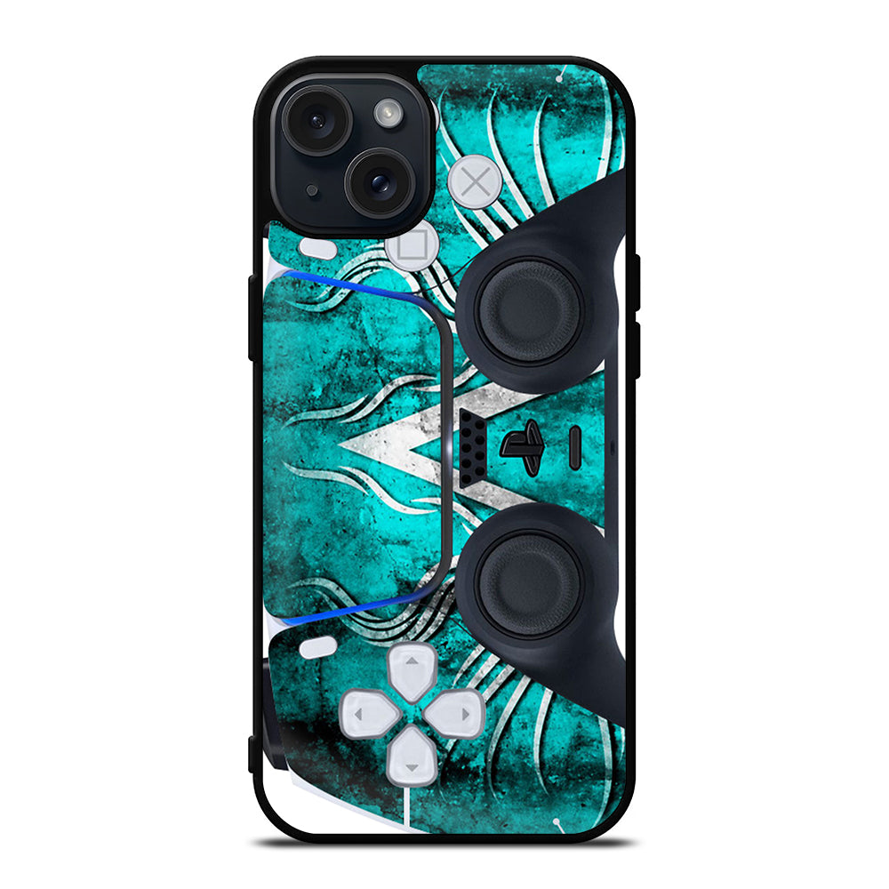 PS5 CONTROLLER PLAYSTATION 1 iPhone 15 Plus Case Cover