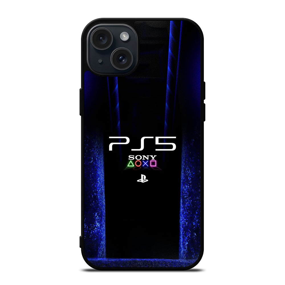 PS5 PLAYSTATION 5 LOGO 3 iPhone 15 Plus Case Cover