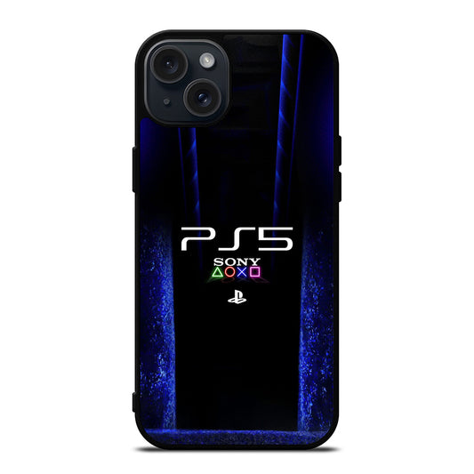 PS5 PLAYSTATION 5 LOGO 3 iPhone 15 Plus Case Cover