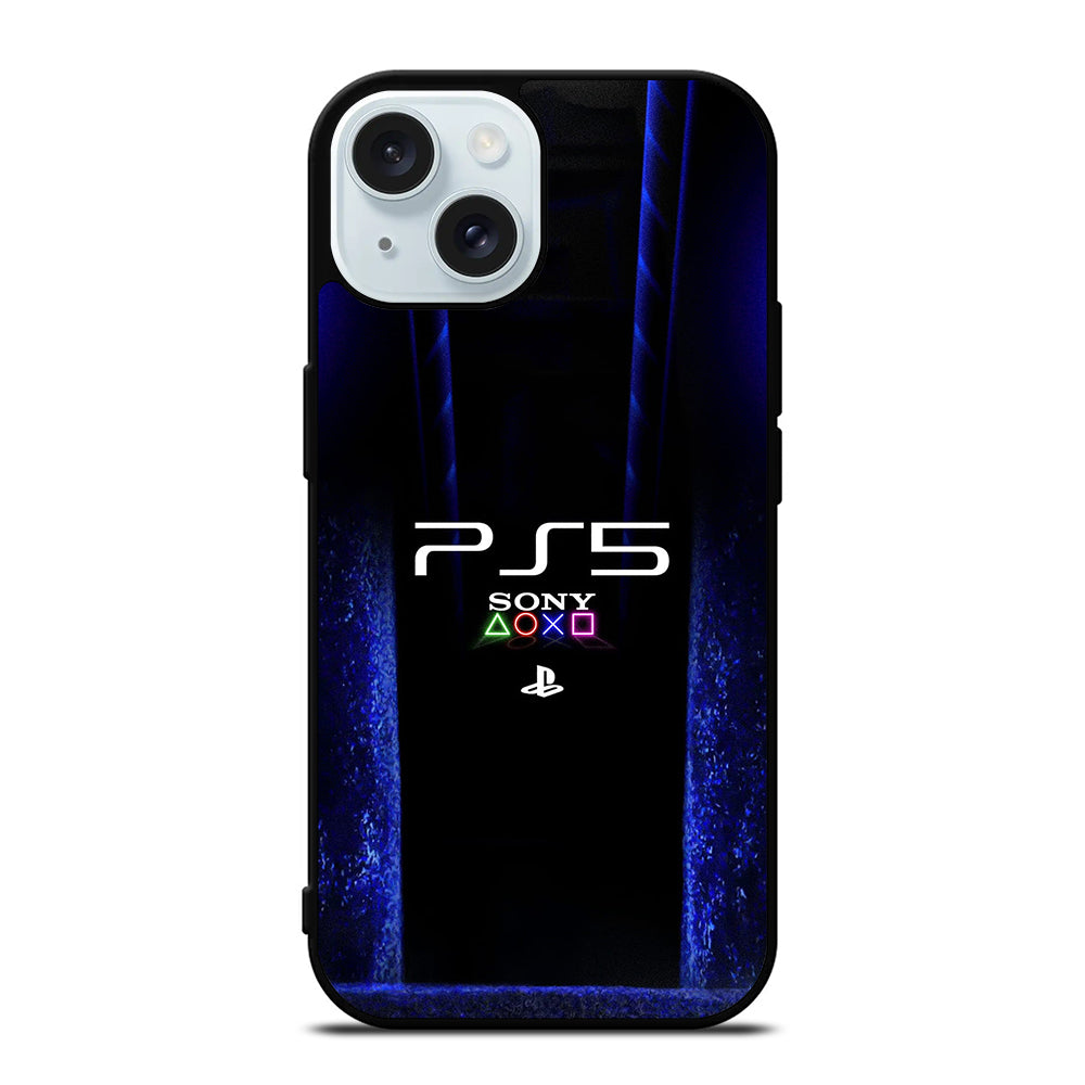 PS5 PLAYSTATION 5 LOGO 3 iPhone 15 Case Cover