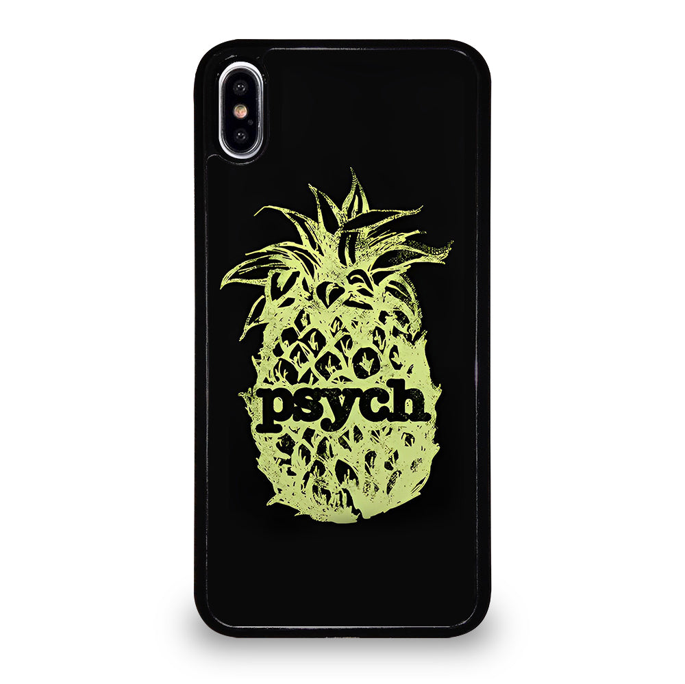 PSYCH PINEAPPLE ART iPhone XS Max Case Cover