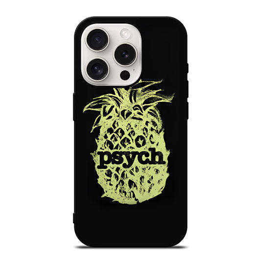 PSYCH PINEAPPLE ART iPhone 15 Pro Case Cover
