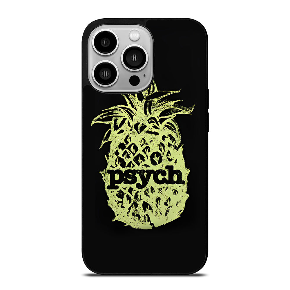PSYCH PINEAPPLE ART iPhone 14 Pro Case Cover