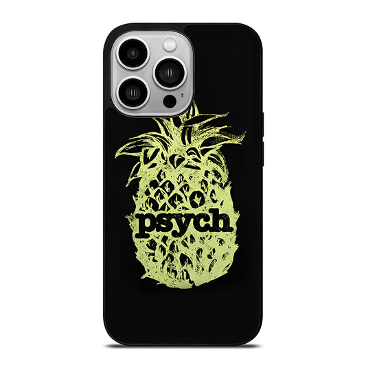 PSYCH PINEAPPLE ART iPhone 14 Pro Case Cover