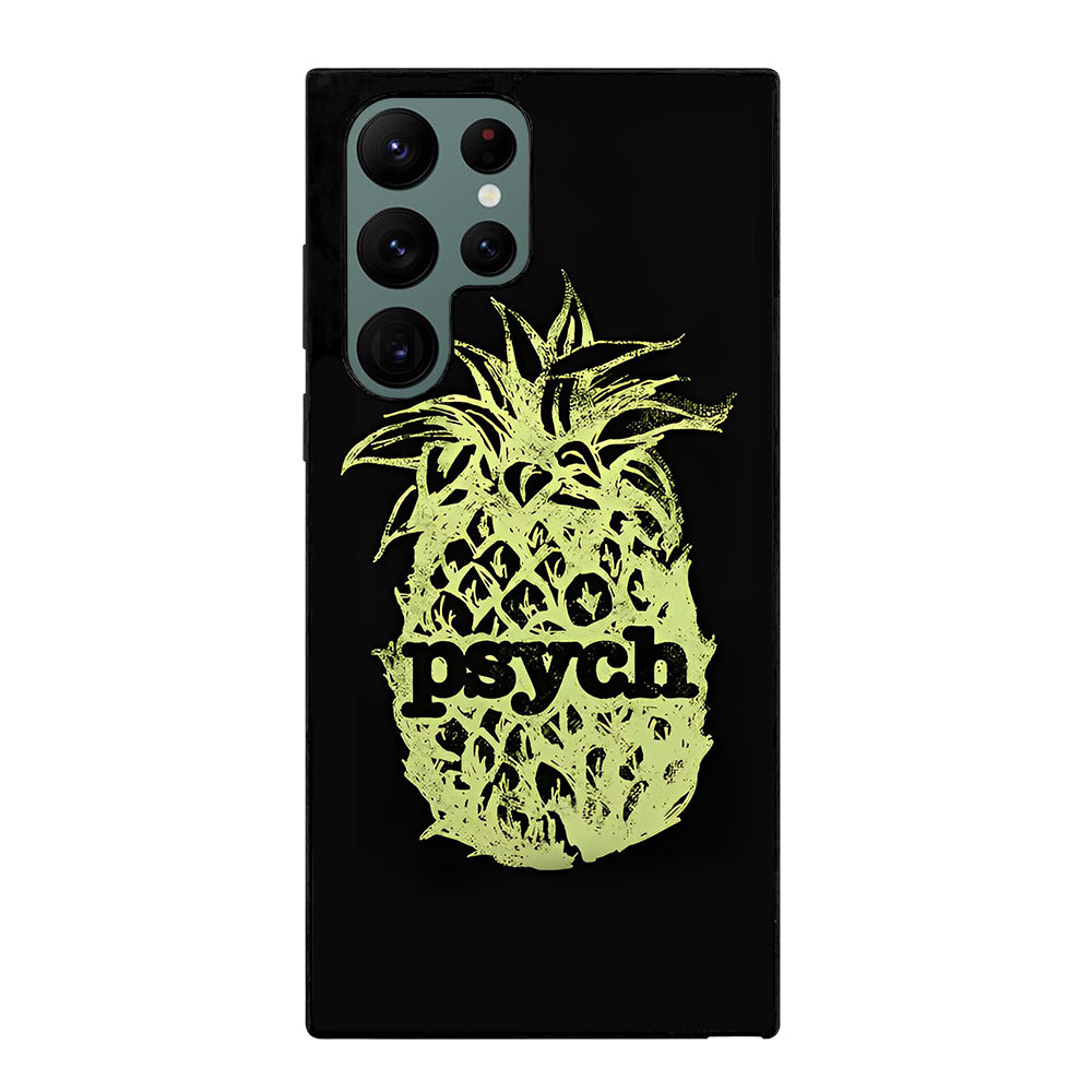 PSYCH PINEAPPLE ART Samsung Galaxy S22 Ultra Case Cover