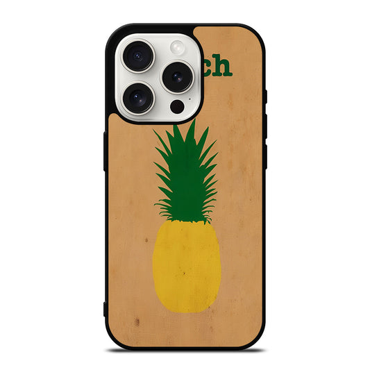 PSYCH PINEAPPLE FRUIT LOGO 2 iPhone 15 Pro Case Cover