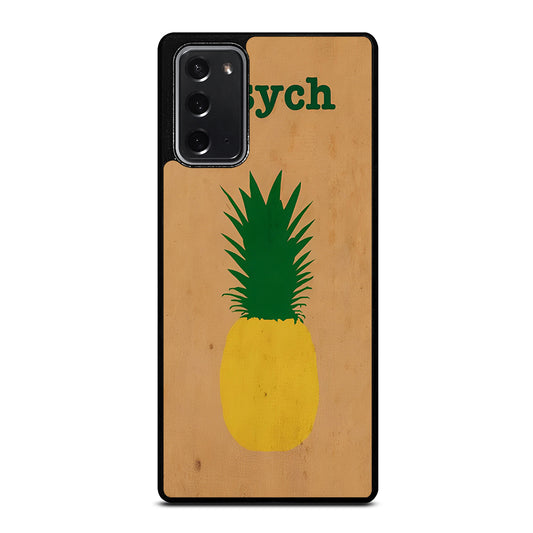 PSYCH PINEAPPLE FRUIT LOGO 2 Samsung Galaxy Note 20 Case Cover