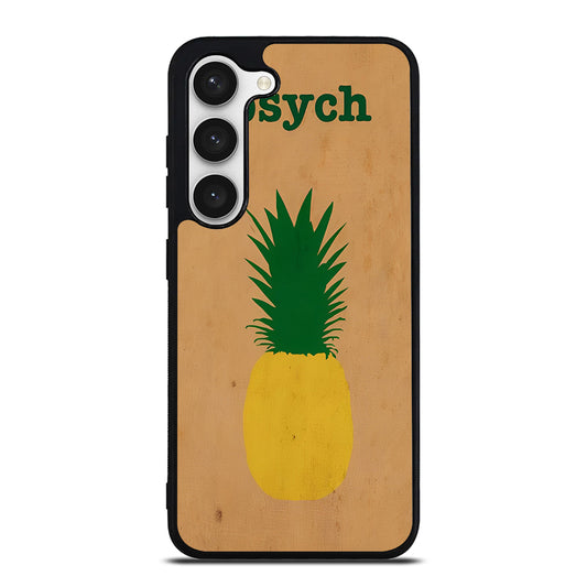 PSYCH PINEAPPLE FRUIT LOGO 2 Samsung Galaxy S23 Case Cover