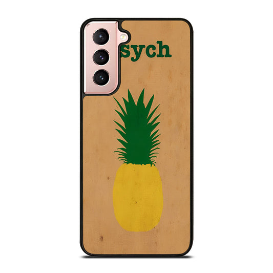 PSYCH PINEAPPLE FRUIT LOGO 2 Samsung Galaxy S21 Case Cover