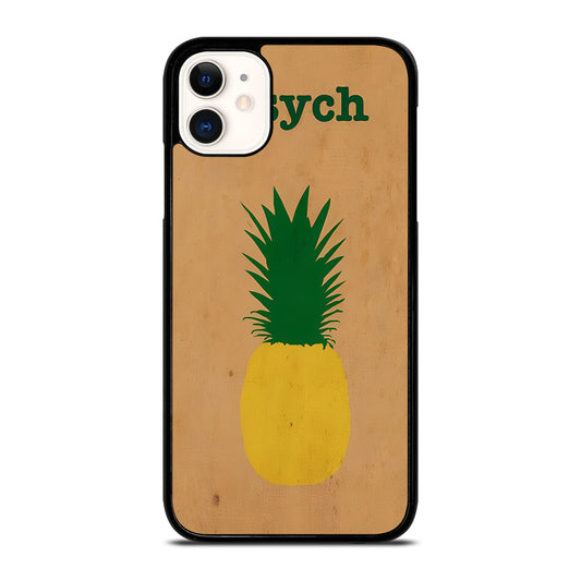 PSYCH PINEAPPLE FRUIT LOGO 2 iPhone 11 Case Cover