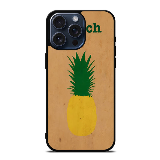 PSYCH PINEAPPLE FRUIT LOGO 2 iPhone 15 Pro Max Case Cover