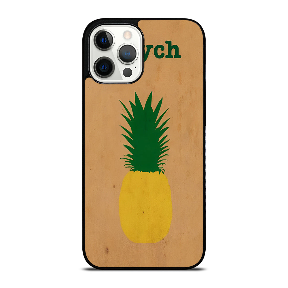 PSYCH PINEAPPLE FRUIT LOGO 2 iPhone 12 Pro Max Case Cover