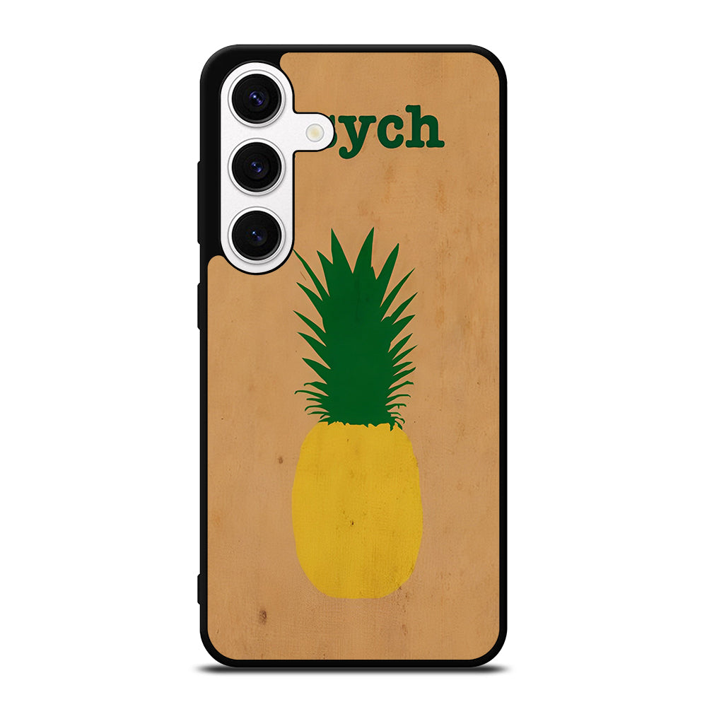 PSYCH PINEAPPLE FRUIT LOGO 2 Samsung Galaxy S24 Case Cover