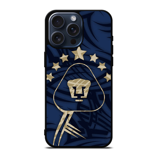 PUMAS UNAM CLUB DE FUTBOL 2 iPhone 15 Pro Max Case Cover
