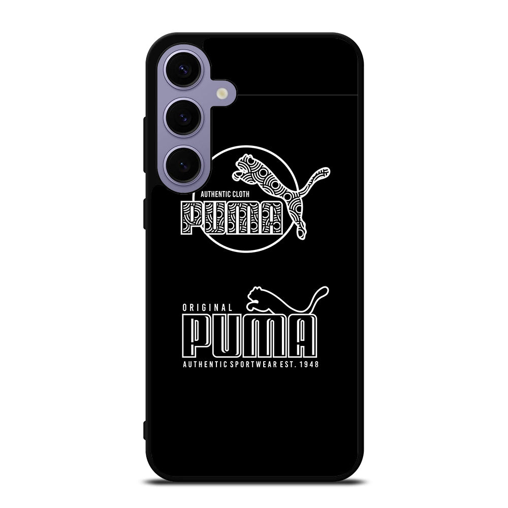 PUMA BLACK LOGO Samsung Galaxy S24 Plus Case Cover