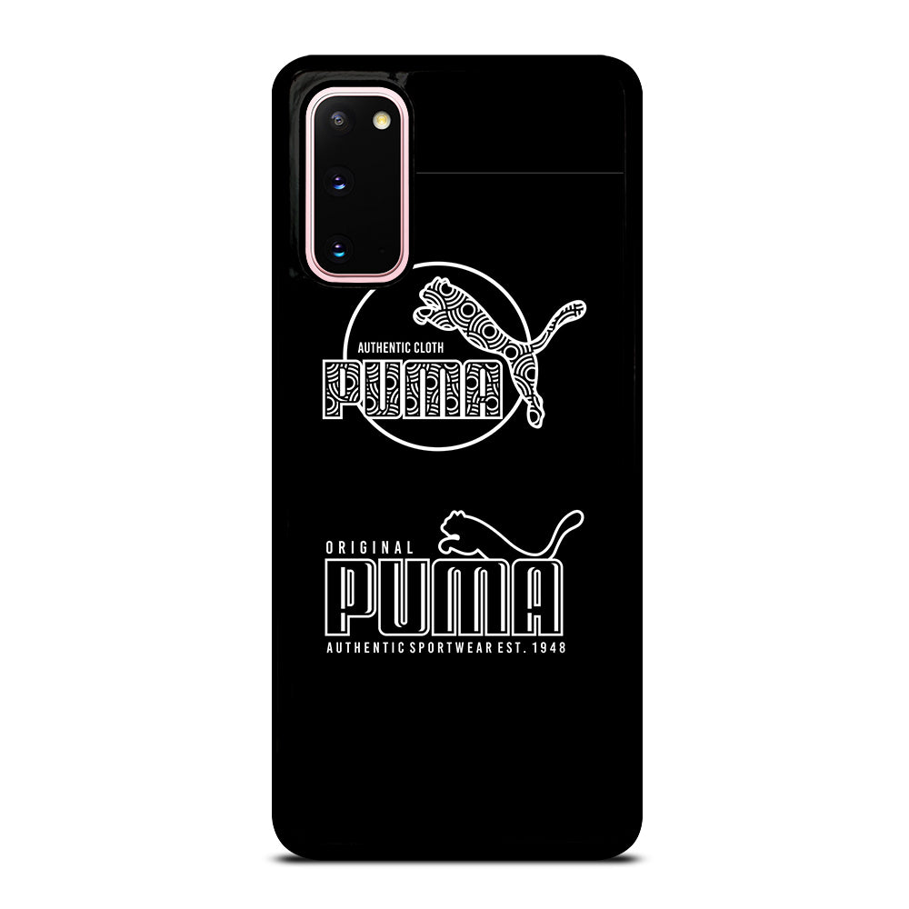 PUMA BLACK LOGO Samsung Galaxy S20 Case Cover