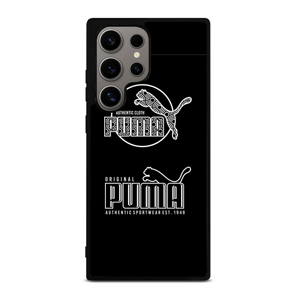 PUMA BLACK LOGO Samsung Galaxy S24 Ultra Case Cover