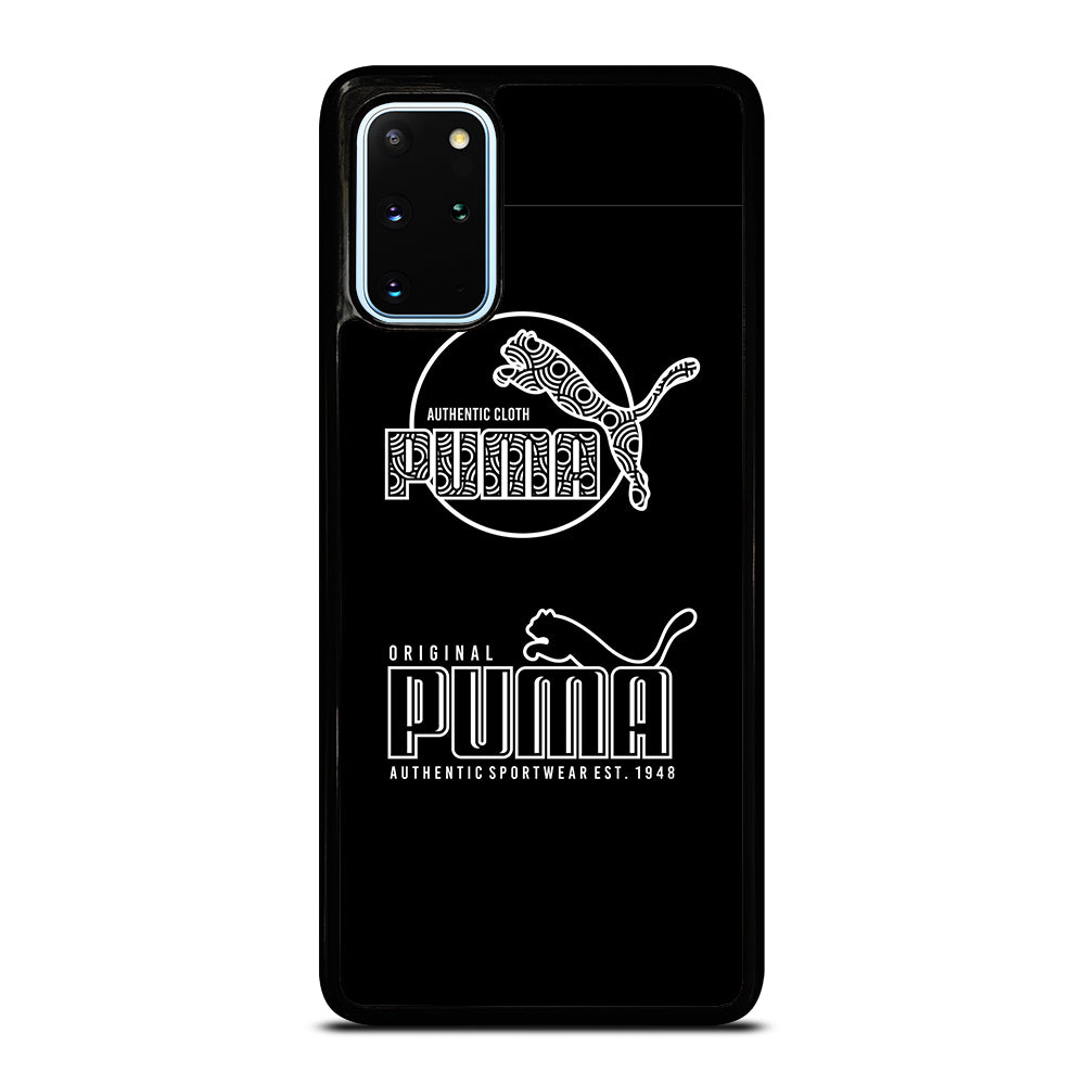 PUMA BLACK LOGO Samsung Galaxy S20 Plus Case Cover