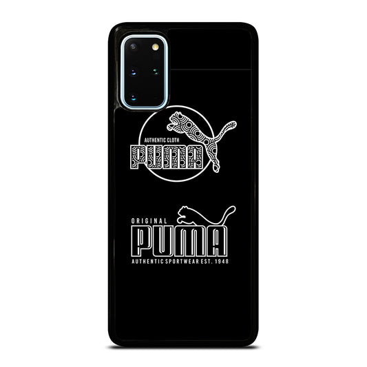 PUMA BLACK LOGO Samsung Galaxy S20 Plus Case Cover