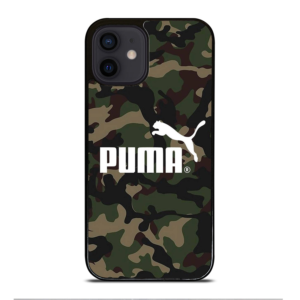 PUMA LOGO CAMO iPhone 12 Mini Case Cover