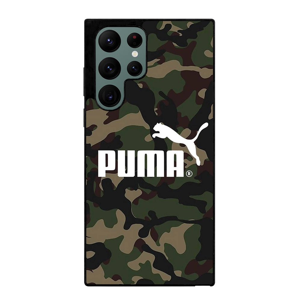 PUMA LOGO CAMO Samsung Galaxy S22 Ultra Case Cover