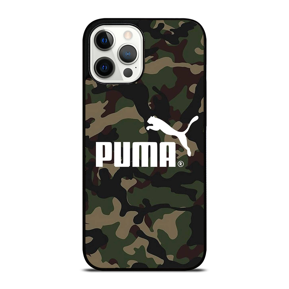 PUMA LOGO CAMO iPhone 12 Pro Max Case Cover