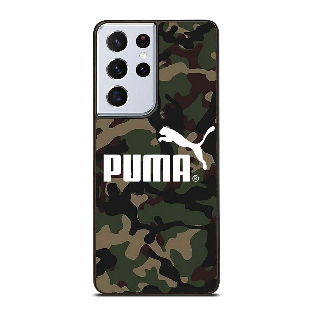 PUMA LOGO CAMO Samsung Galaxy S21 Ultra Case Cover