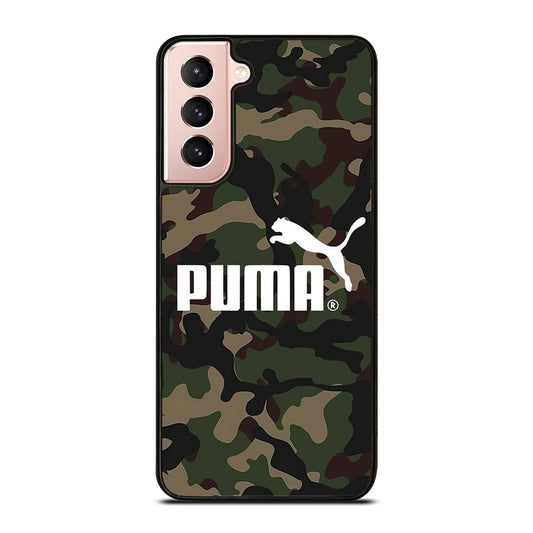 PUMA LOGO CAMO Samsung Galaxy S21 Case Cover