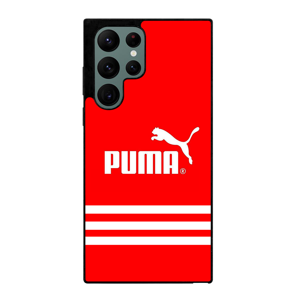 PUMA LOGO STRIPE Samsung Galaxy S22 Ultra Case Cover