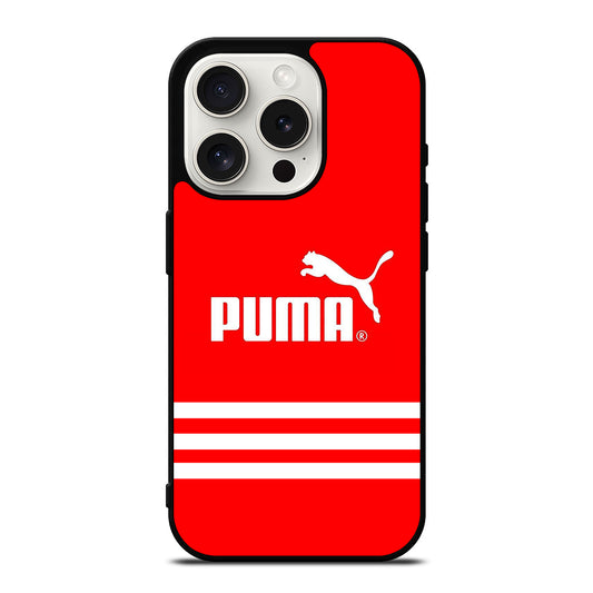 PUMA LOGO STRIPE iPhone 15 Pro Case Cover
