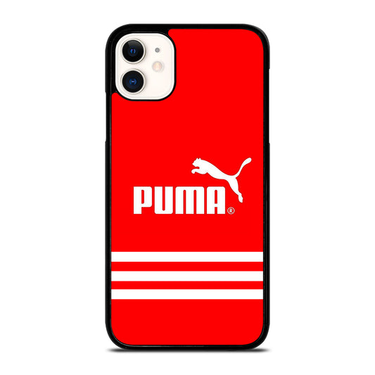 PUMA LOGO STRIPE iPhone 11 Case Cover
