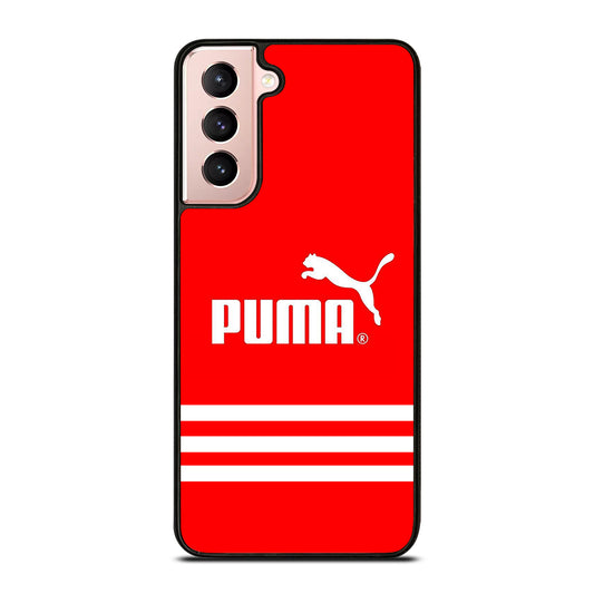 PUMA LOGO STRIPE Samsung Galaxy S21 Case Cover