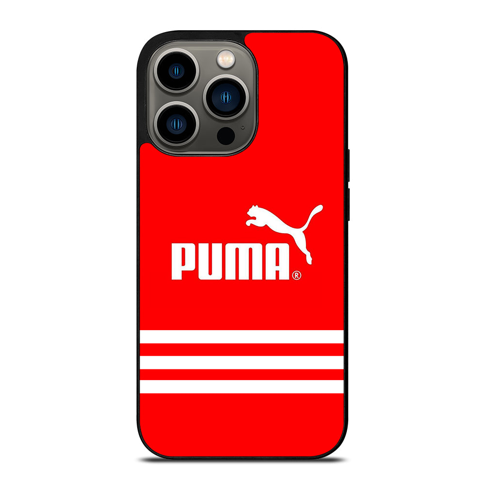 PUMA LOGO STRIPE iPhone 13 Pro Case Cover