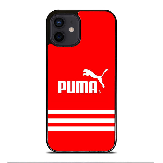 PUMA LOGO STRIPE iPhone 12 Mini Case Cover