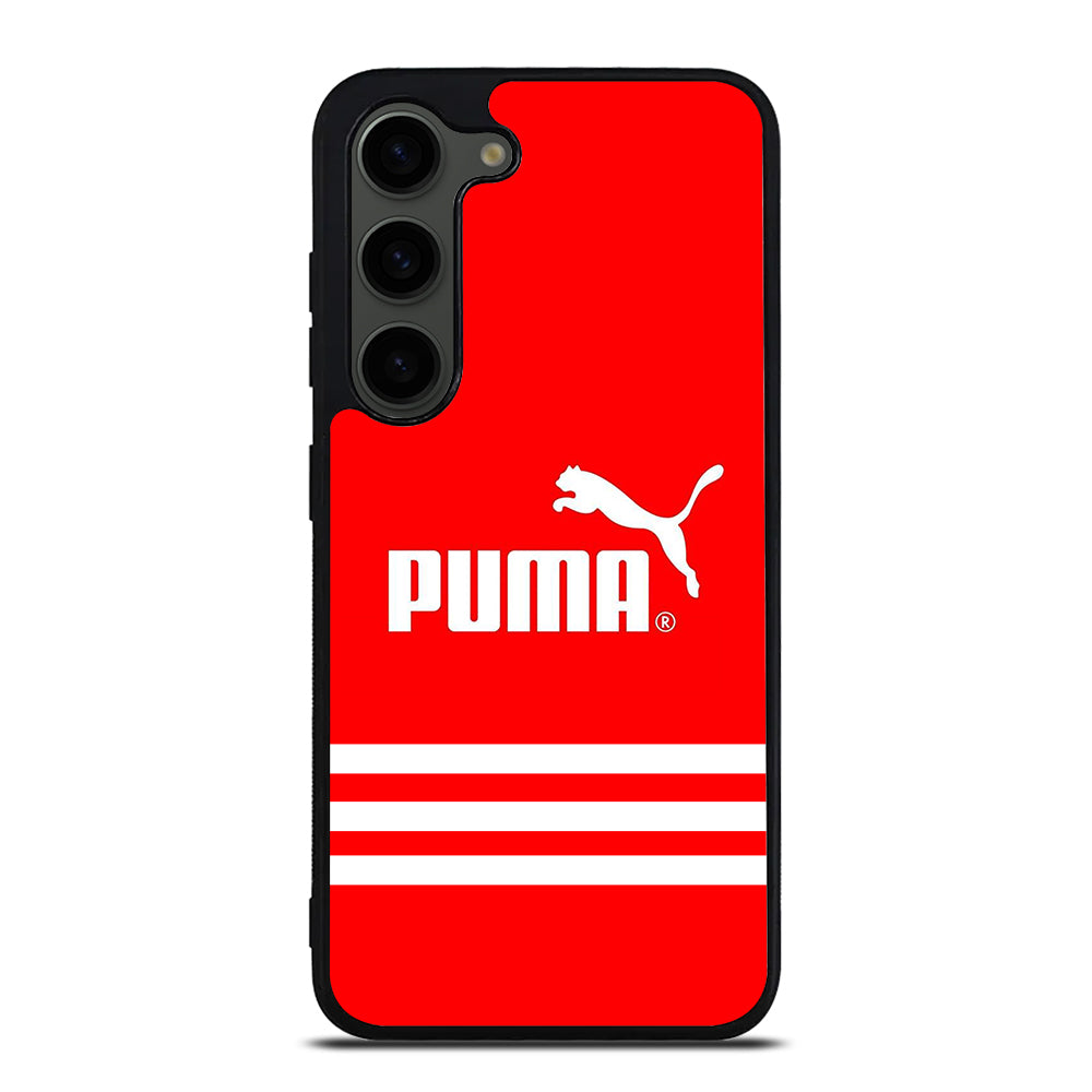 PUMA LOGO STRIPE Samsung Galaxy S23 Plus Case Cover